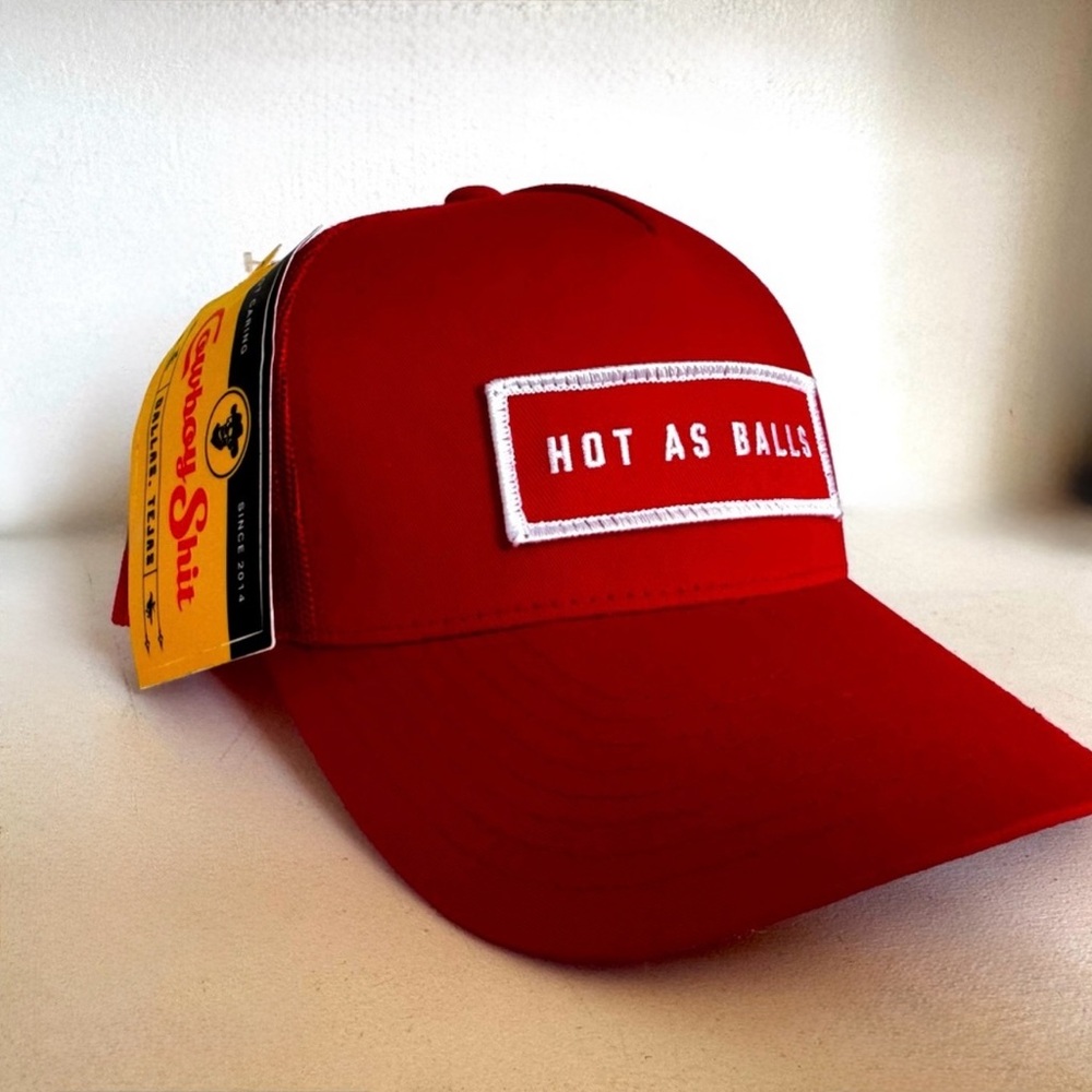 NWT Cowboy Shit 'Hot As Balls' Baseball Hat